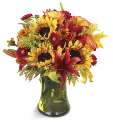 Glorious Fall Bouquet Davis Floral Clayton Indiana from Davis Floral